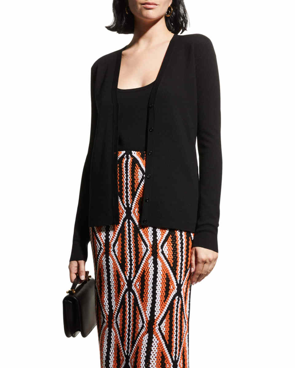 Alexandrite Cashmere Cardigan